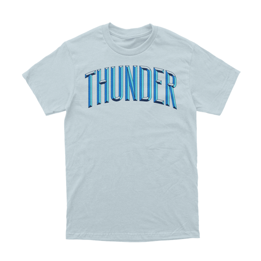 OKC Metallic Thunder Tee