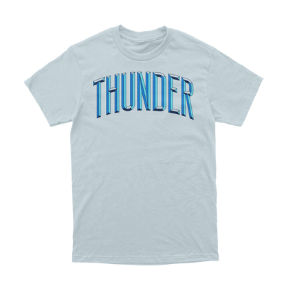 OKC Metallic Thunder Tee