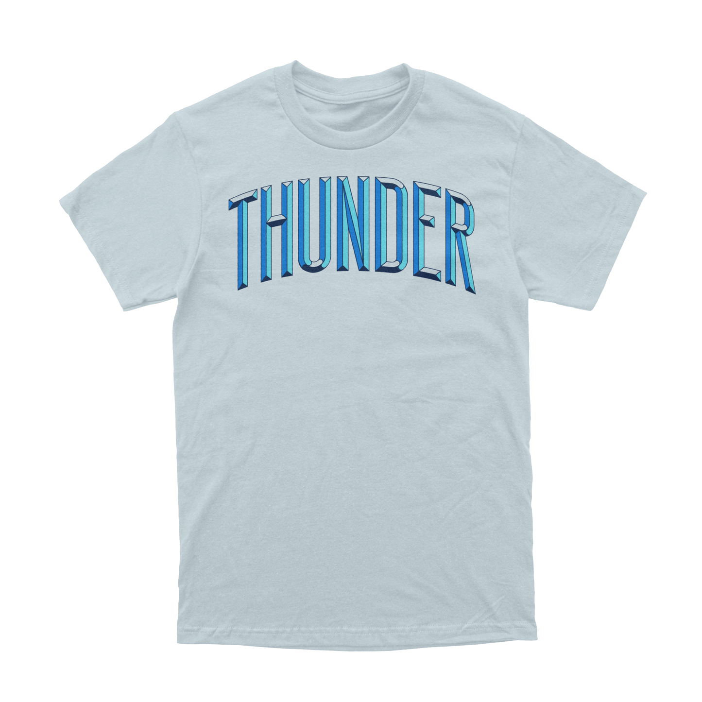 OKC Metallic Thunder Tee
