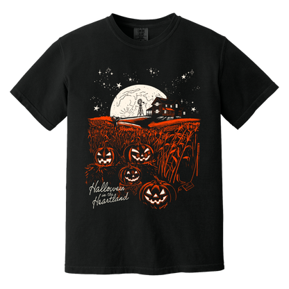 Halloween in the Heartland | Black T-Shirt | Halloween '24